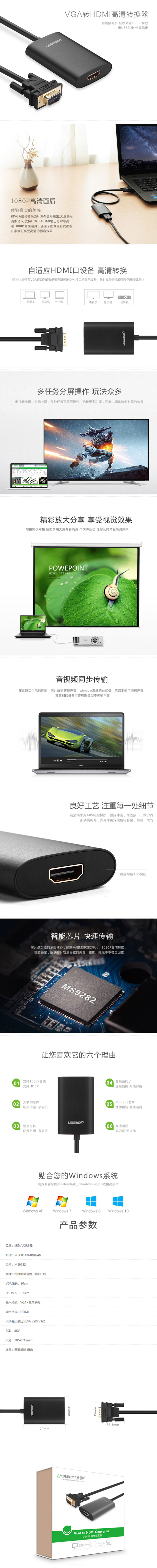 40264 VGAתHDMI Ƶת ҳ