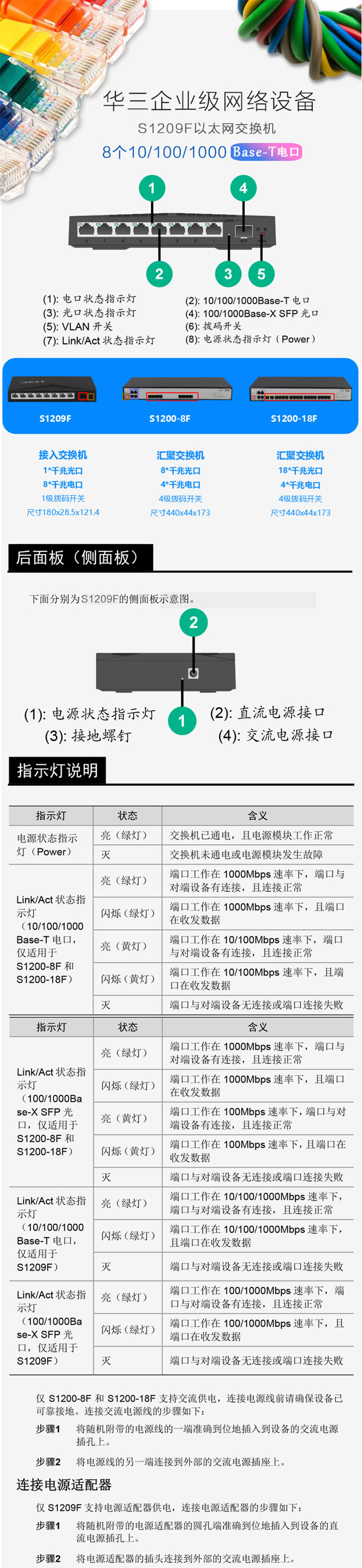 H3C SMB-S1208D-A 8  ǧ׽