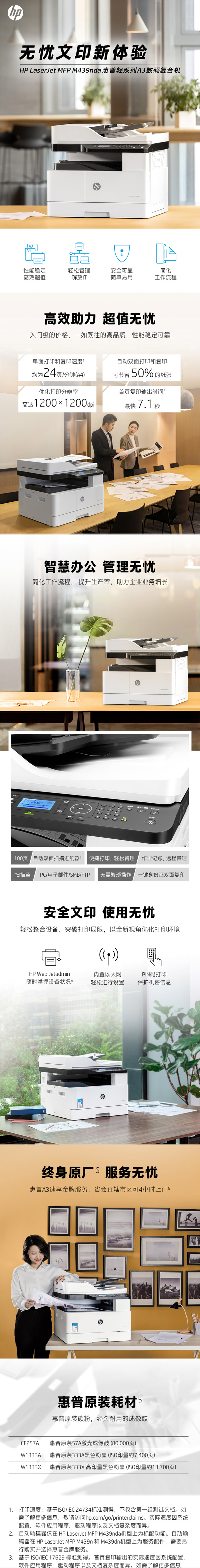 HP 439n A3⸴ϻ